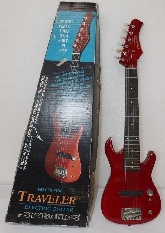 Traveler Electric Guitar by Synsonics, works