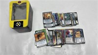 Chaotic card tin with cards hallows and commons