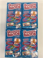 4 Boxes Gummy Bands Candy Friendship Exchange