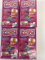4 Boxes Gummy Bands Candy Friendship Exchange