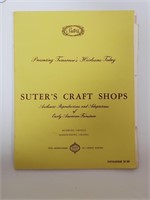 Suter's Craft Shops Furniture Catalog