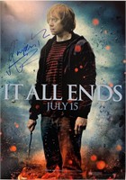 Autograph Harry Potter Rupert Grint Poster