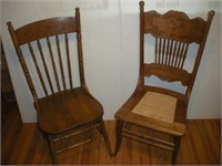 Pressed Back Chairs