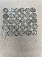 (30) silver mercury dies