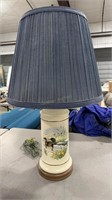 PFALTZGRAFF WOODLAND THEMED ACCENT LAMP