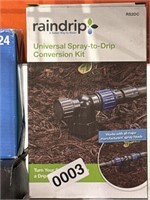 RAINDRIP UNIVERSAL SPRAY TO DRIP KIT