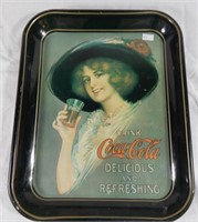 13" Coca Cola Advertising Tray