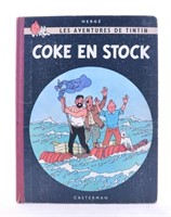 Hergé. Tintin. Coke en stock (B24 1958)