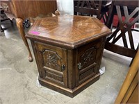 OCTAGONAL SIDE TABLE