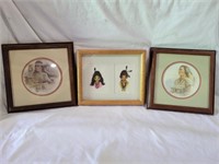 NATIVE AMERICAN FRAMED PICTURES