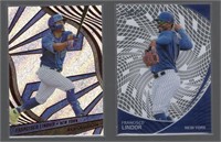 Francisco Lindor Lot of 2 Panini Cards from 2022: