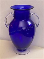 Cobalt Blue Glass Urn