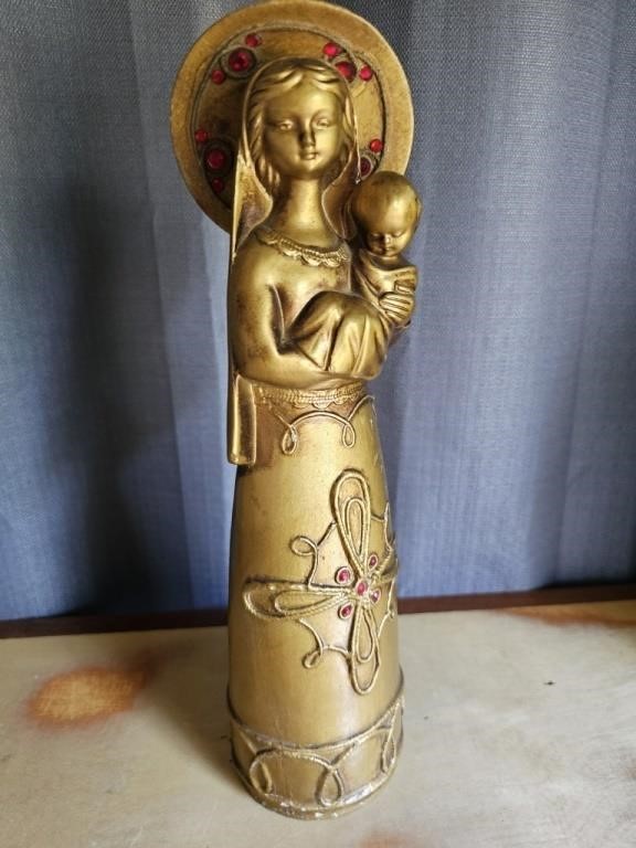 Gold Vintage Christmas Angel