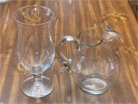 Glass Pitcher & Glass