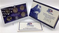 2003 U.S. Mint 50 State Quarters Proof Set