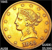 1845 $10 Gold Eagle