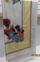 BLACK AMERICAN TABLECLOTH 52"X 64" EXC. CON AND