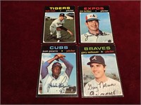4 1971 Topps High # Baseball Cards