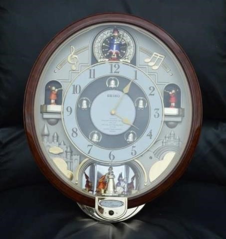 Seiko Electronic Chime Wall Clock - Beatles Tunes | 345 Auction