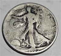 1923 s Better Date Walking Liberty Half-$29 CPG