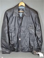 Heavy Leather Mack Jacket  NWT