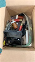 Box lot of firearm parts
