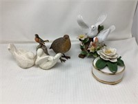 Bird Figurines, Music Box