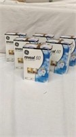 Six packages of 4 60W ge lightbulbs