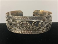 Sterling Silver Cuff Bracelet 29.5gr