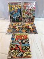 $.35 comic books the human fly 5 in lot