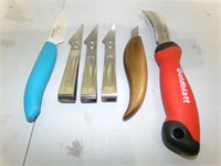 Mixed lot 6 knifes