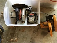 Collection of power tools