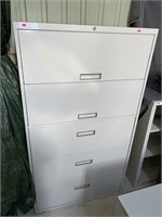 5 Drawer Metal Lateral File Cabinet