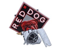 METAL RED DOG BEER SIGN