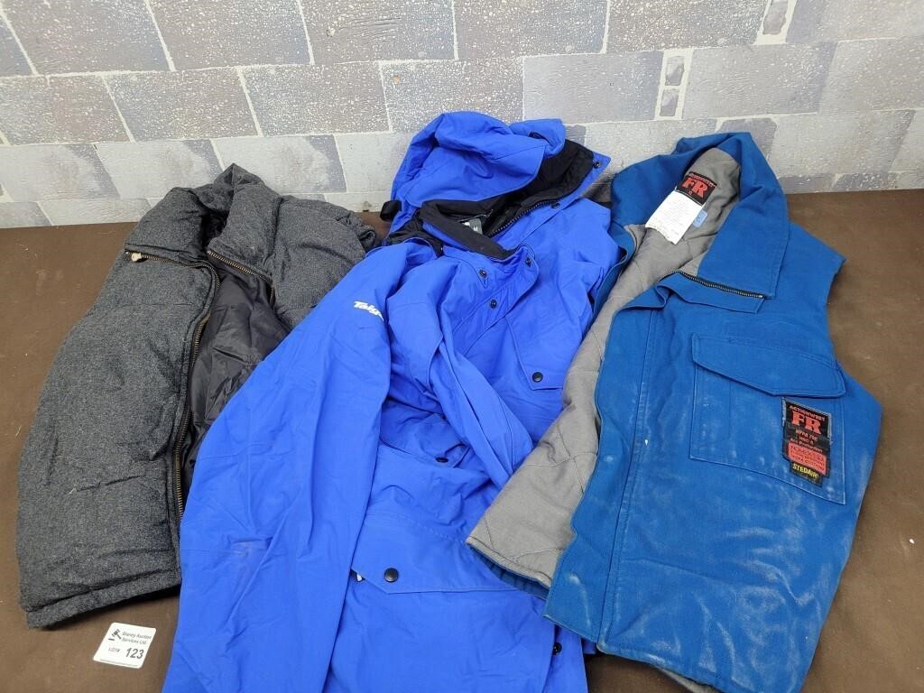 Mens vest and jackets