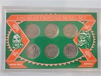 American Frontier Nickel Set