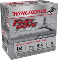Winchester Ammo WFD128B Fast Dove  Clay High Brass