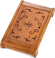 Drainage Bamboo Tea Tray 19.5x11.4x2.7