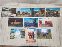 COLLECTION OF VINTAGE SCENIC GIANT POST CARDS