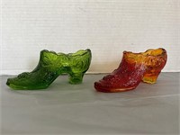 Fenton shoes (green, red)