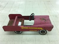 Fire Fighter unit 508 Metal Pedal Car