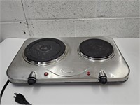 DBL Burner Electric Stove for Camping