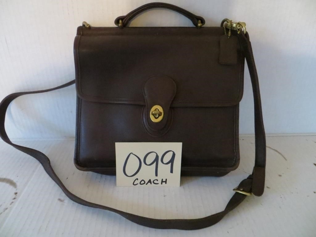 Coach Leather Crossbody Bag - Like New