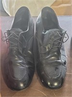 Black Leather - (Size 11) Dress Shoes