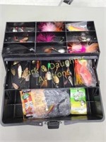 Tackle Box with lures, et.
