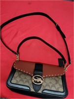 Authentic Coach Georgie Shoulder Bag