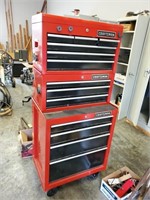 CRAFTSMAN 3 PC  ROLLING TOOL BOX WITH KEYS
