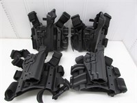 (4) Blackhawk hip holsters like new without their