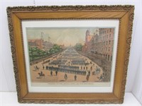 Vintage G.A.R Print, “Parade of the Grand Army of