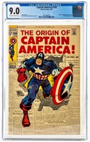 Comic Captain America #109 Jan. CGC 9.0 Grade